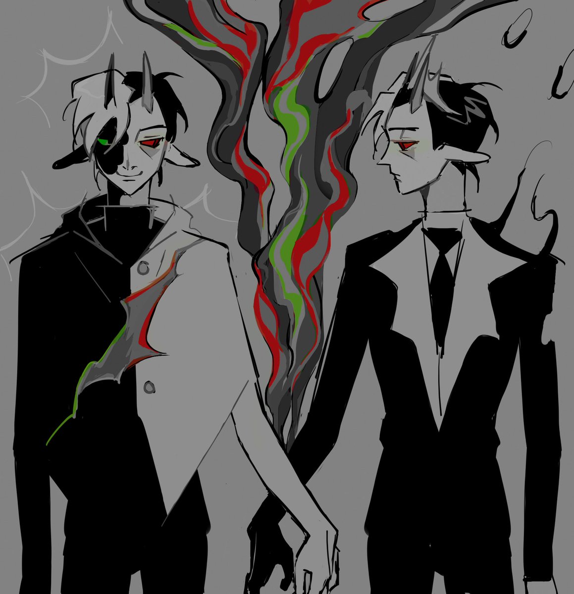 COBOK_'s tweet photo. Gosh I started to draw this since c!Ranboo died
and it still hurts((((

#ranboofanart https://t.co/F9oATYS893