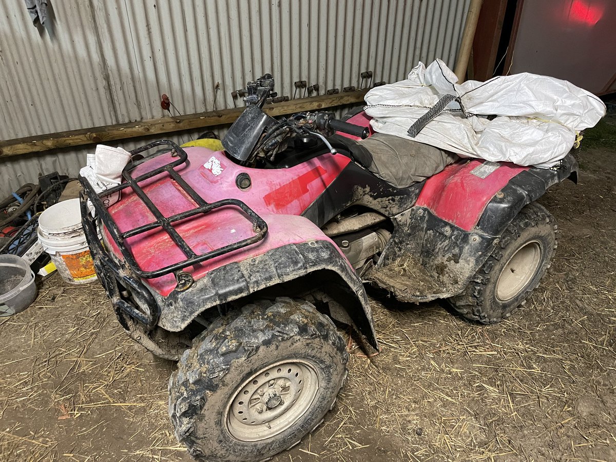 Agrigriff's tweet photo. This is not going to be a top notch @VantageEngWales install we’re used to, good job it’s only me! #mapping #atv #gfx #nav900 #trimble https://t.co/1EjM9PC749