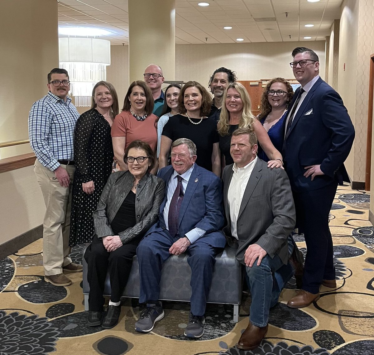 courtneykoebele's tweet photo. Celebrating the first winner of the Jack McDonald Freedom Award at the ⁦@NdNewspaper⁩ Annual Meeting last night. Congratulations ⁦@jackmcd60185710⁩!⁦@thisirishgypsy⁩ ⁦@jaxnodak⁩ ⁦ https://t.co/LCCpchYxSU