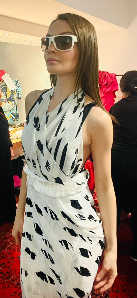 Our NEW Rain Crepe de chine Wrap Backstage at the <a href="/ARCCANCERDUBLIN/">ARC Cancer Support</a> Fashion Show last week ✨