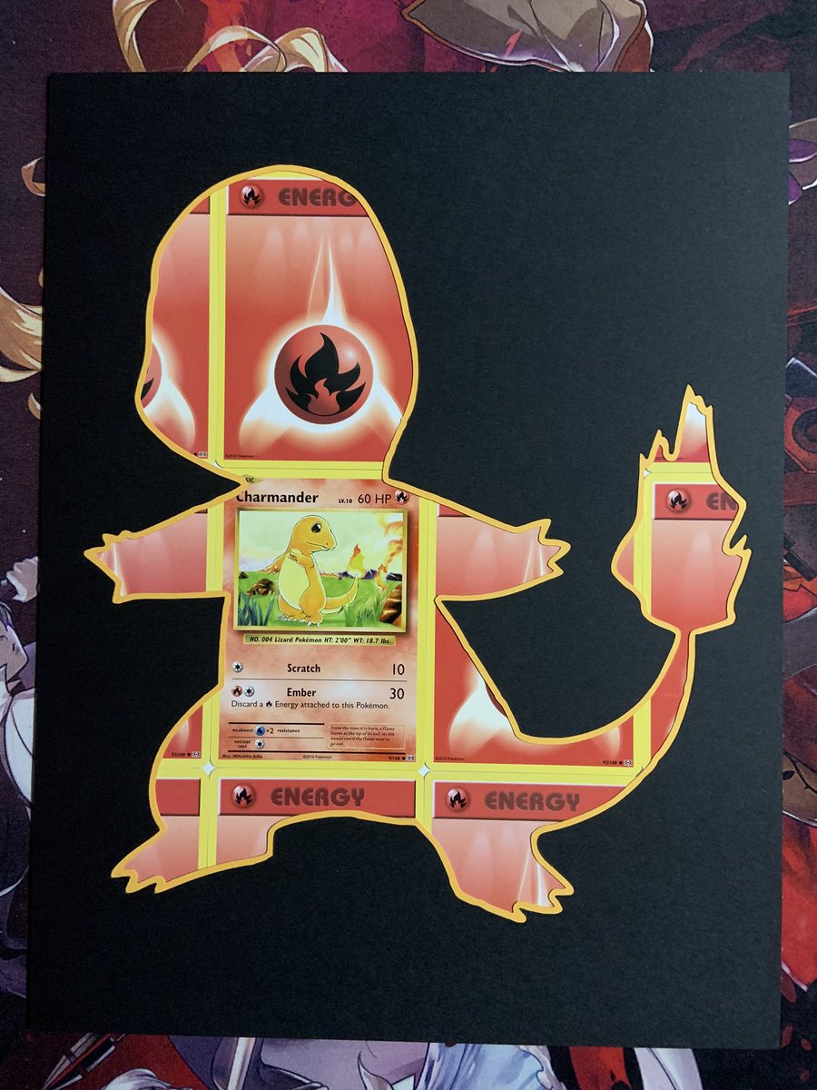 PurdysPokeArt's tweet photo. *Commission*
Got another Charmander, this time from #xyevolutions , even made sure to use the fire energy from the same set! #pokemon #pokémon #pokemoncards #pokemontcg #pokemoncommunity #pokemonart #pokemonartwork #pokemonartist #energycards #starterpokemon #fire #SmallBusiness https://t.co/GWU1yENZkV