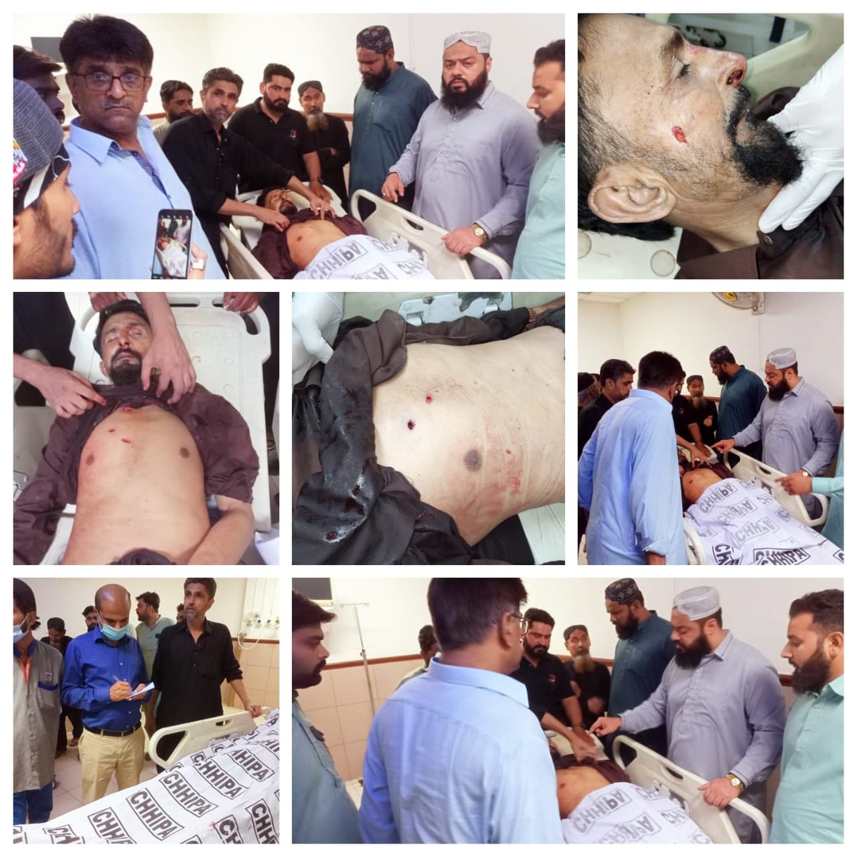 پاکستان سنی تحریک نیو کراچی یوسی کنونیئر 
محمد یوسف قادری نامعلوم افراد کی فائرنگ سے شہید
پاکستان سنی تحریک تحصیل مری کی جانب سے حملے کی شدید مذمت اور گہرے دکھ اور افسوس کا اظہار
انتظامیہ جلد از جلد قاتلوں کو کیفر کردار تک پہنچائے
#JoinPST 
#PSTMurree
#StopTargetPST
<a href="/SarwatEjaz/">Sarwat Ejaz Qadri</a>