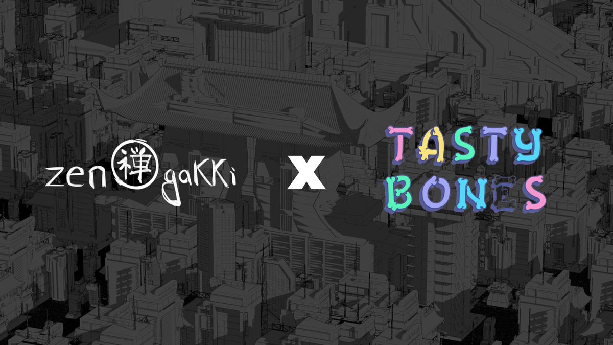 Tasty Bones ☠️ (@tastybonesnft) on Twitter photo ⛩️ Zenogakki x Tasty Bones⛩️
🦴 OFFICIAL PARTNERSHIP 🦴
We are giving away 5 ZENLIST spots!
To enter:
🀄 Like
🎴 Retweet
🃏 Follow <a href="/zenogakki/">Project Zenogakki</a> & <a href="/TastyBonesNFT/">Tasty Bones ☠️</a>
⛩️ Tag 3 Friends
You have 48h 🕐 Good luck! ⛩️ Zenogakki x Tasty Bones⛩️
🦴 OFFICIAL PARTNERSHIP 🦴
We are giving away 5 ZENLIST spots!
To enter:
🀄 Like
🎴 Retweet
🃏 Follow <a href="/zenogakki/">Project Zenogakki</a> & <a href="/TastyBonesNFT/">Tasty Bones ☠️</a>
⛩️ Tag 3 Friends
You have 48h 🕐 Good luck!