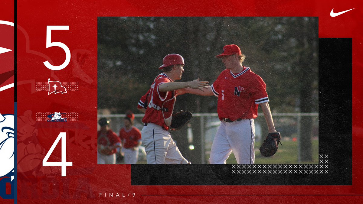 nwcraiders's tweet photo. BASE | 𝙍𝘼𝙄𝘿𝙀𝙍𝙎 𝙒𝙄𝙉 ‼️

RBI sac fly from Mason Porepp proved to be the winning run in the top of the ninth!

Raiders will remain on the field and take on Briar Cliff in the winners bracket.

#RaidersStandOut | @NWC_Baseball https://t.co/S6PljKofuE