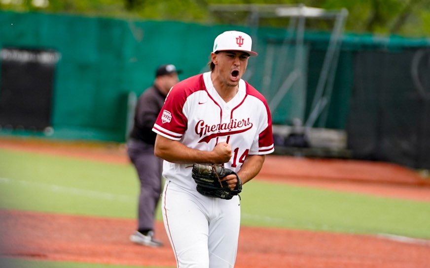 JoeGlover's tweet photo. Another @GrenadierDugout win at the @RiverStatesConf baseball tournament! #RollDiers @IUSSportsTalk @IUSAthletics https://t.co/BUeF23svmz