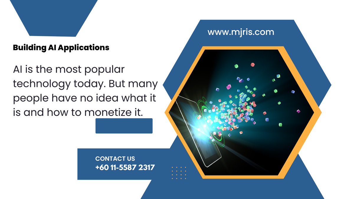 MJRIS17's tweet photo. 💥Not only do we provide consultation on AI, but we do build applications too if needed. We talk the talk, and walk the walk. 💥
🌍https://t.co/6alopkiJYC
☎+60 11-5587 2317
#technologysolutions #techsolution #technologysolution #intelligentsolution #businessgrowth https://t.co/VyoNynYqe5