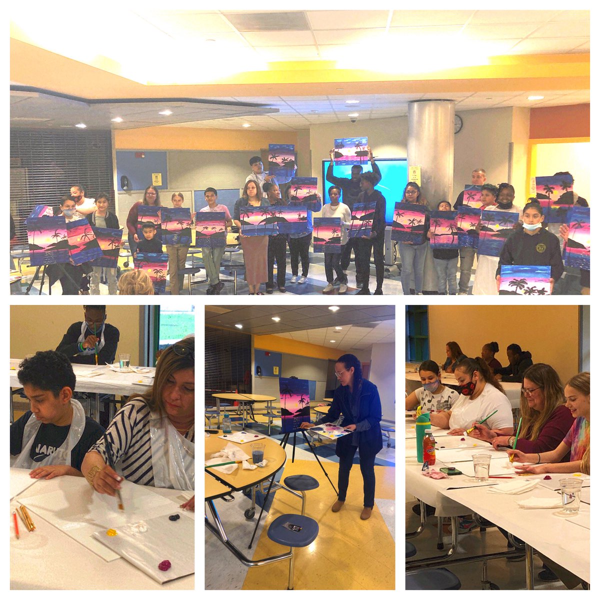 First Family Paint Night <a href="/SmsaTigers/">SMSA Tigers</a> We had so much fun and many talented artists! <a href="/Hartford_Public/">Hartford Public Schools</a> <a href="/MrRichT1P/">Tyrone Richardson</a> <a href="/HartfordSuper/">Dr. Andraé Townsel</a>
