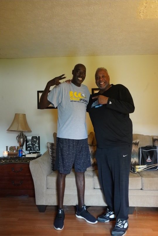 My main man, legendary coach Jackson.