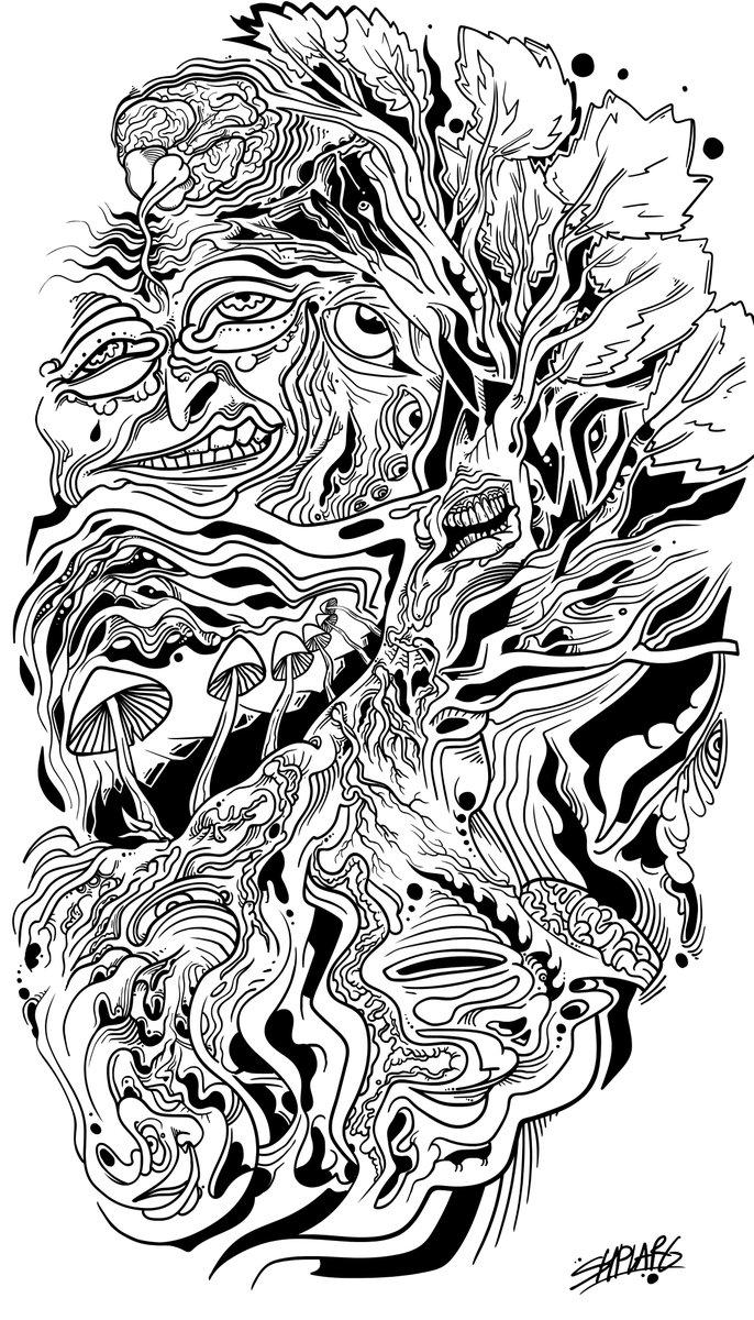 Shplarg_The_Genie (@shhplarg) on Twitter photo big kudos to <a href="/jbg0801/">jbg0801.ftm</a> for picking up some trippy art!
Cerebral Network - "The central-nervous-system of the planet is a fungal network of mycelium. These strands pulse with intelligence and a wisdom that outdates anything else in Earthly existence. We are all interconnected." 🍄 big kudos to <a href="/jbg0801/">jbg0801.ftm</a> for picking up some trippy art!
Cerebral Network - "The central-nervous-system of the planet is a fungal network of mycelium. These strands pulse with intelligence and a wisdom that outdates anything else in Earthly existence. We are all interconnected." 🍄