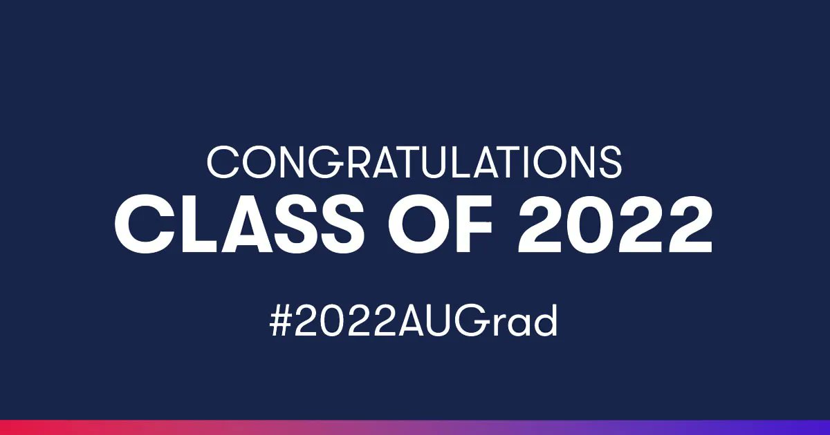 AmericanU's tweet photo. We are live again in 15 minutes at 6:00pm ET.
Watch the AU Commencement livestream for @AU_SIS here: 
https://t.co/XvX6QWezHy #2022AUgrad https://t.co/jav6XunBpd