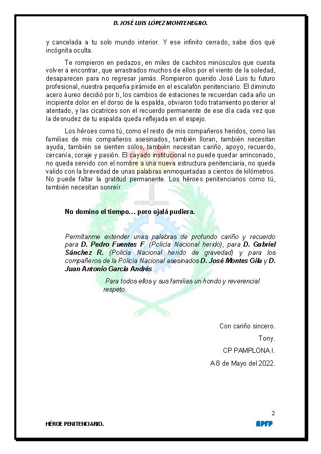 Funcionario de Prisiones ametrallado y herido por ETA un 8 de Mayo de 1989. En Alcalá-Meco. Saliente de turno de tarde. 22:00 horas apfp.es/apfp/funcionar… 
#MemoriaVivaSosPrisiones