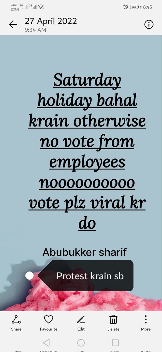 Abukker7's tweet photo. #ہفتے_کی_چھٹی_بحال_کرو https://t.co/MTzfzB5XIn