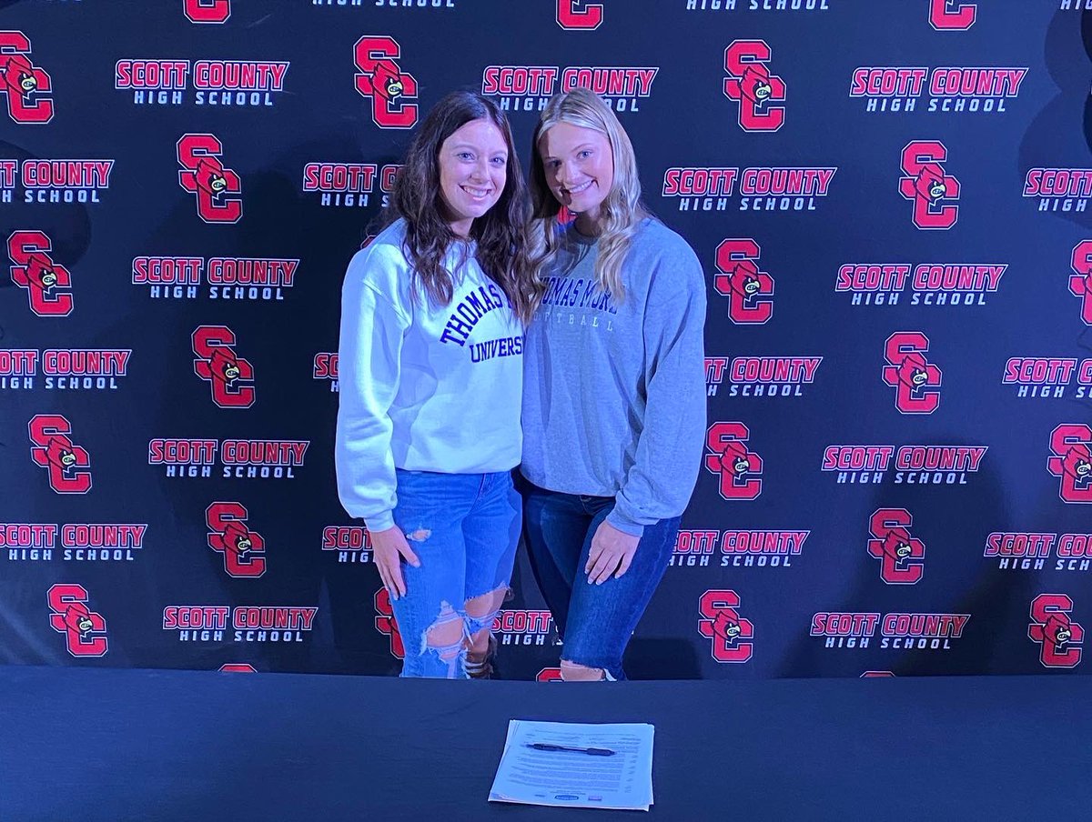 jenna_mcmillan8's tweet photo. I’m proud to finally announce my commitment to further my academic and athletic career at Thomas More University. Thank you to Coach Eagan for giving me such a big opportunity! I’m so excited to begin this next chapter! @TMU_Softball @sccardssoftball https://t.co/vv6QFO0Yvm