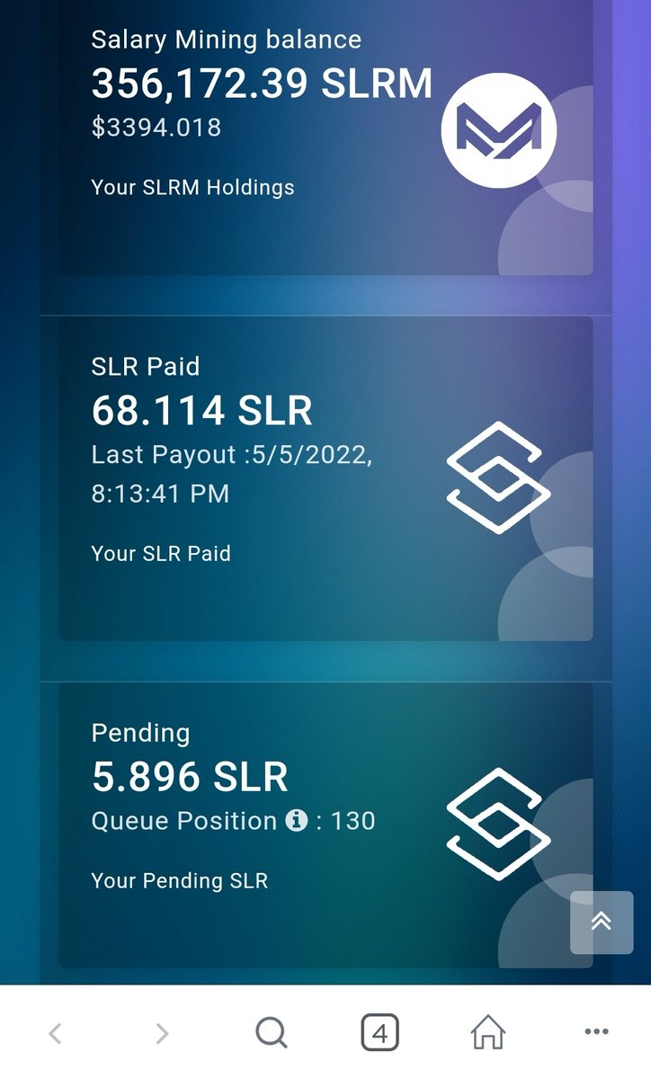 weekendwelder2's tweet photo. Its amazing how hard the developers of this coin work! @SalaryEcoFin @CebbaSelim I'll be holding in this project for a long time! Don't miss the biggest opportunity of all time. #SLRM #SLR #CryptoGems https://t.co/QglSyJQ8YF