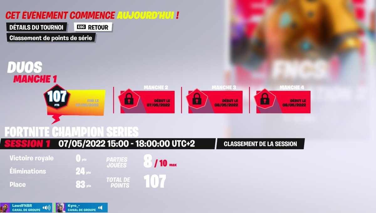 Kyro_ftn's tweet photo. Need duo pour les fncs (mon mate est malade). 
Un gros suiveur avec un gros gunfight, bonne mentalité, mini 300 pr EU.
Je igl/tarp, full exp, 3k3 pr lifetime, qualed session 2 fncs
Rt et V appréciés https://t.co/2ctq8nVL6e
