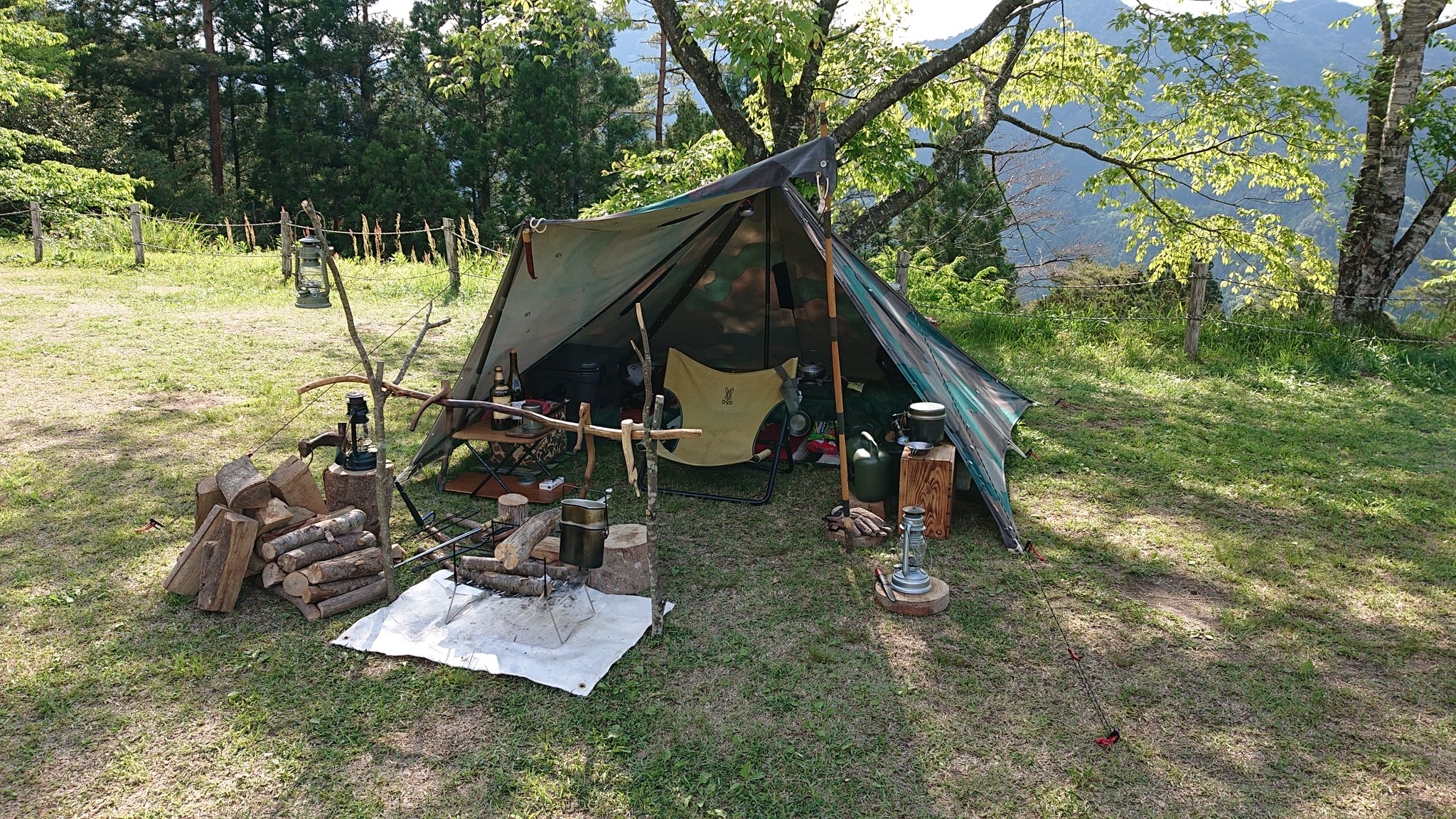 ハンガリー軍幕4枚張