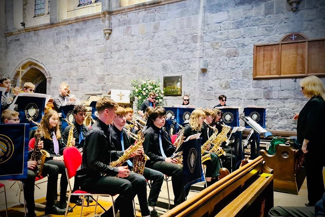 Chamber Choir and Swing Band performed in the beautiful Bolton Priory yesterday in what was a wonderful and emotional concert. The final performance for our Year 13s and penultimate performance for our Director of Music, Mr Pallant who will be retiring  after 19 years with us.