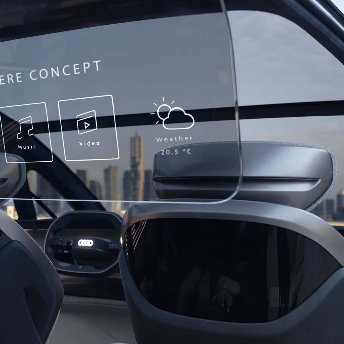 AudiBR's tweet photo. Entre no seu escritório. O Audi urbansphere concept é um dispositivo de experiências pessoal que pode se transformar em um espaço de trabalho moderno. De um sistema multimídia digital à videoconferência, cada recurso se adapta a você.
#FutureIsAnAttitude #Urbansphere https://t.co/hLQGRGEsl6