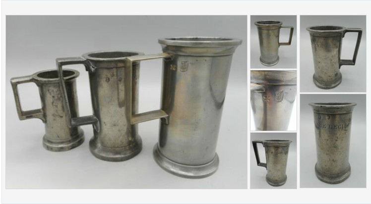 APRILANTIQUES's tweet photo. #Antique Three 19th Century #Pewter #Measure #Tankards | eBay #UK#USA#CANADA#AUSTRALIA#NEWZEALAND
https://t.co/QTsk6mK1Fx https://t.co/LIet3aCpAG