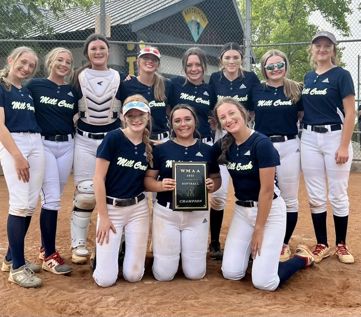 wcsnhssoftball's tweet photo. Congratulations Mill Creek Mavericks - 2022 District Champions! Way to go girls! Keep it rolling! #TheFutureIsBright https://t.co/LjGB1yHbQl