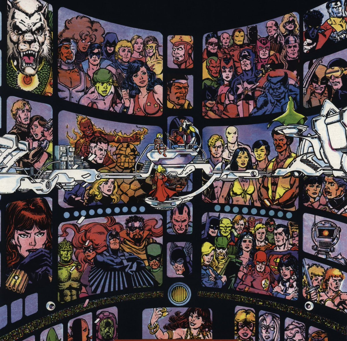 CoolComicArt's tweet photo. RIP George Pérez 1954-2022 

Thank you for the countless hours of joy you brought the entire world through your art. https://t.co/Q4PnR8I9bX
