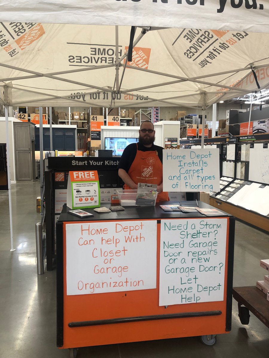 It’s Mother’s Day weekend! Cross off new carpet from the honey-do list with our free carpet installation! Come see Glenn at our event table to learn more! <a href="/JohnnyTBush/">john</a> <a href="/JOakleyTHD/">Jess Oakley</a>
