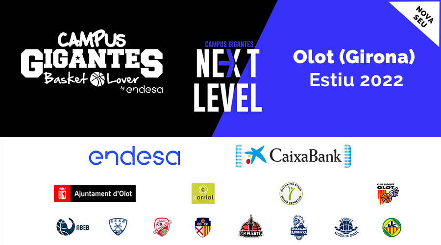 Olotuit's tweet photo. 🏀 #Olot acollirà el 1r @CampusGigantes que permetrà formar fins a 150 jugadors #bàsquet d'entre 12 i 18 anys que vulguin millorar i perfeccionar la seva tècnica. 

⛹🏼⛹🏽‍♀️ La proposta compta amb entrenadors d'elit i jugadors professionals. 
📍 https://t.co/Bqgvy6Gp5R

#OlotEsports https://t.co/5IgZWKN6DY