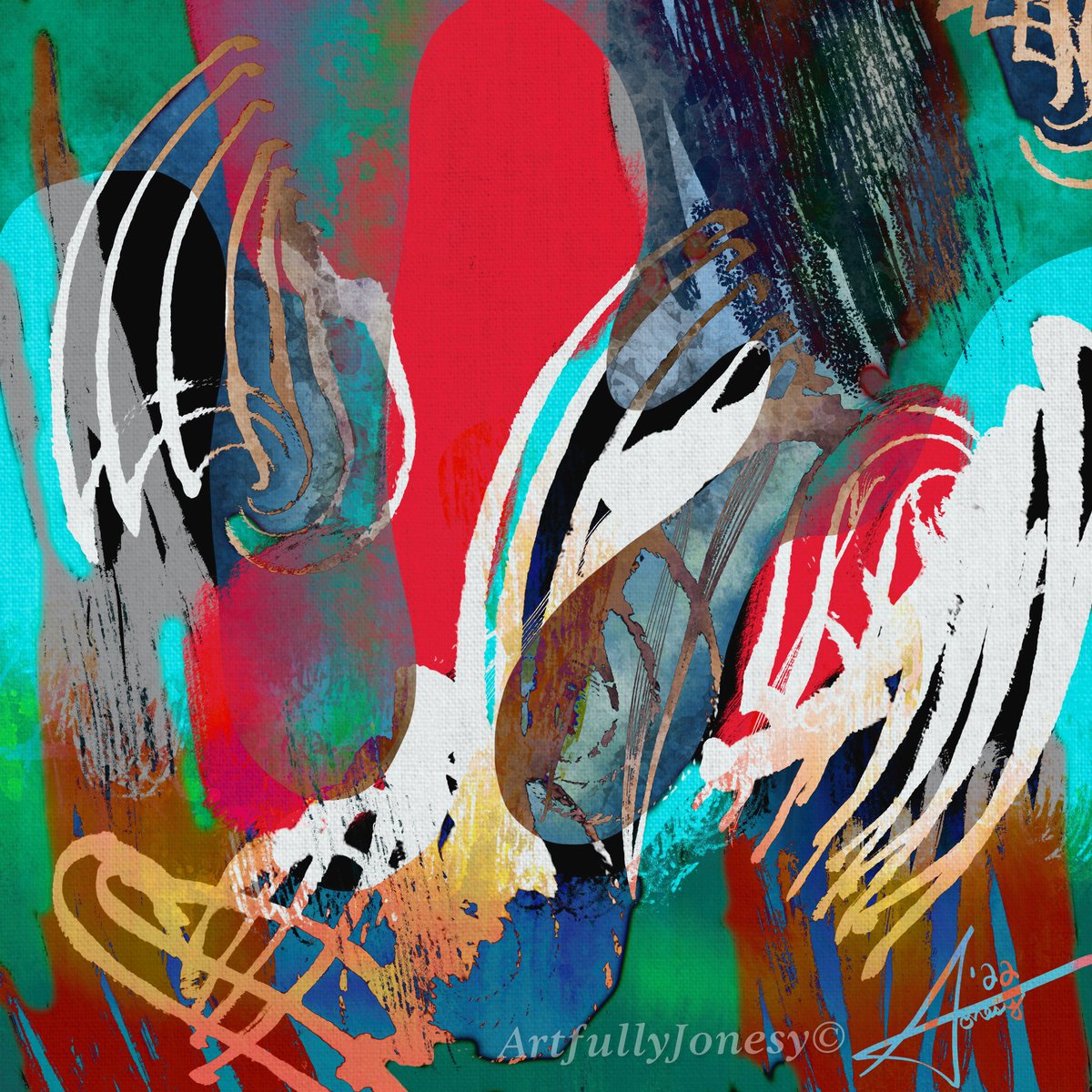 ArtfullyJonesy's tweet photo. "Charisma" from @ArtfullyJonesy 
#abstractart #home #interiorstyling #color #techpressionism #digitalabstract #gift https://t.co/g3QjaTaTjG