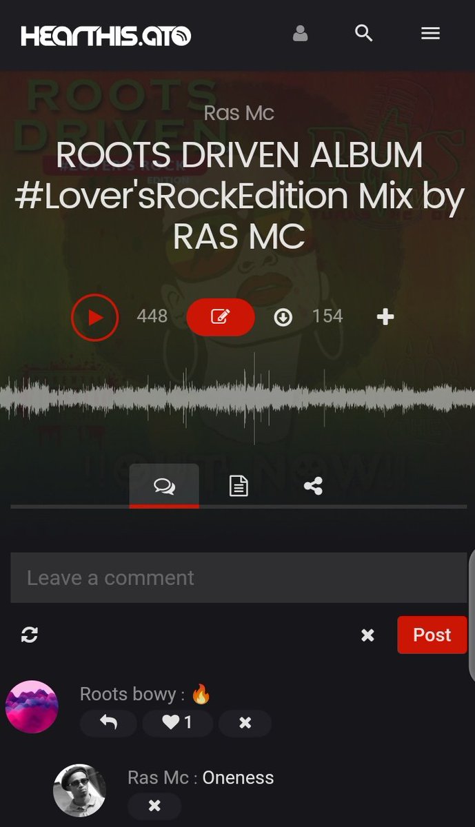 RasMc_Official's tweet photo. The party is still going on. Let's jam in Love via @HearThisAt https://t.co/a6IYYn4R12
#LoversRockeditionMix
#Iam_Musick
#FormatioNation https://t.co/WGbRdhYjqk