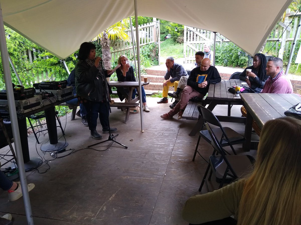 WordUpPoets's tweet photo. Thanks to everyone who came along to @twforum this afternoon - both to read and to watch - next Word Up! #spokenword is @UnfestTW Saturday 4th June #TunbridgeWells #free https://t.co/V3EZ8Qjhl3