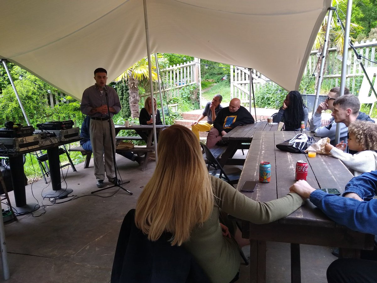 WordUpPoets's tweet photo. Thanks to everyone who came along to @twforum this afternoon - both to read and to watch - next Word Up! #spokenword is @UnfestTW Saturday 4th June #TunbridgeWells #free https://t.co/V3EZ8Qjhl3