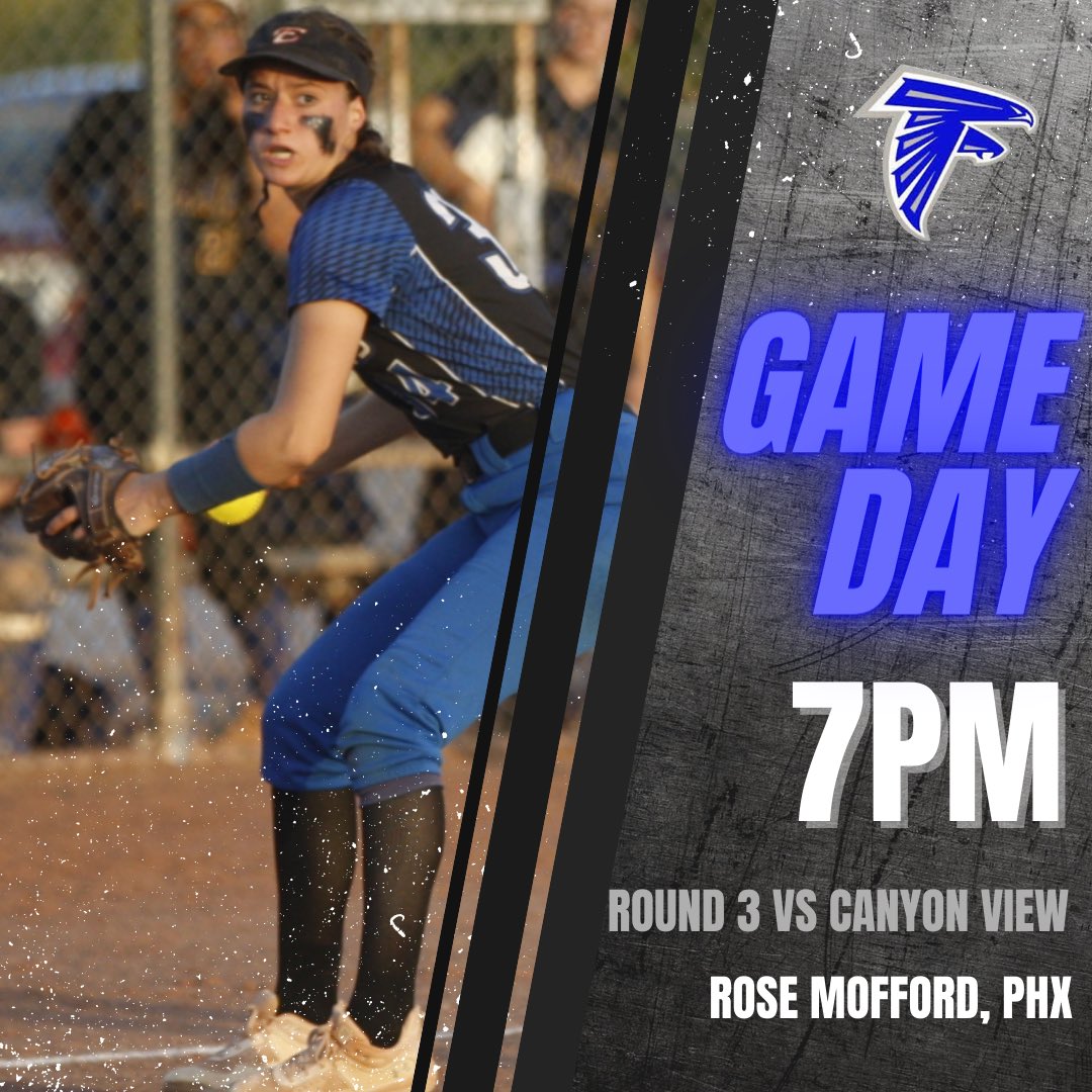 It’s Playoff GAME DAY!!! Come support your Lady Falcons in Phoenix! See you there!