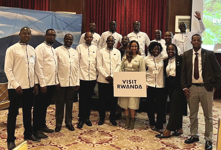 AmbMukantabana's tweet photo. #Rwanda’s professional destination management companies together with @RDB &amp; @RwandaInUSA travelled 100s of miles, met with 100s of tour agents/operators in #NYC, #FortLauderdale &amp; #Chicago in an effort to continue increasing Int’l tourism to RWD. @visitrwanda_now @TourismChamber https://t.co/MEJz2hfQC3