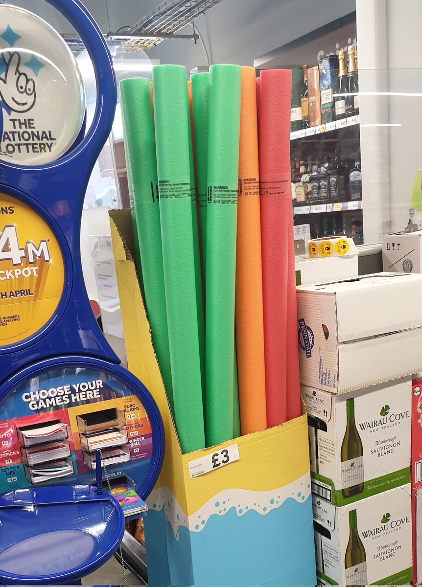Why is <a href="/Tesco/">Tesco</a> covent garden selling pool noodles?