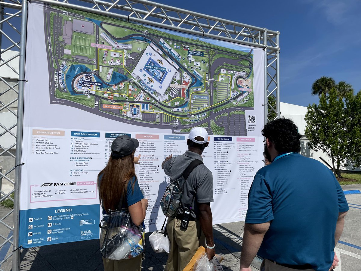 oneelevate_'s tweet photo. Magic City meets @f1 😎
Our @InfiniteScale team has been on the ground in Miami for months to execute Event Branding + Venue Signage for @f1mia
As we close out Saturday’s FP3 session, take a look through the high impact branding work on display around @hardrockstadium 🌴 https://t.co/TbrEwrjOhP