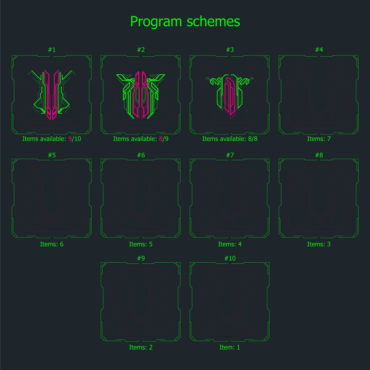 stazquez's tweet photo. Available 3rd program scheme.
Items became less and the price became more.
#nftcyberpunk #nftneon #NFTartists #NFTCollection 
#NFT #NFTProjects https://t.co/pqU0DV64yx