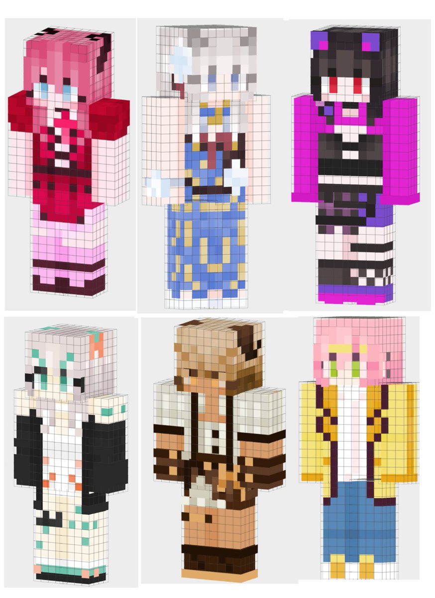 veilooch's tweet photo. 📢‼️MC SKIN COMMS‼📢
‼PLEASE HELP BY RT‼️

mc comms for 5-10 USD 
(need transportation funds for school)
please DM me for a comm
15 slots

more examples below v
#commissionsopen #commission #VTuber #ENVtuber https://t.co/wQgLpr1Mc9