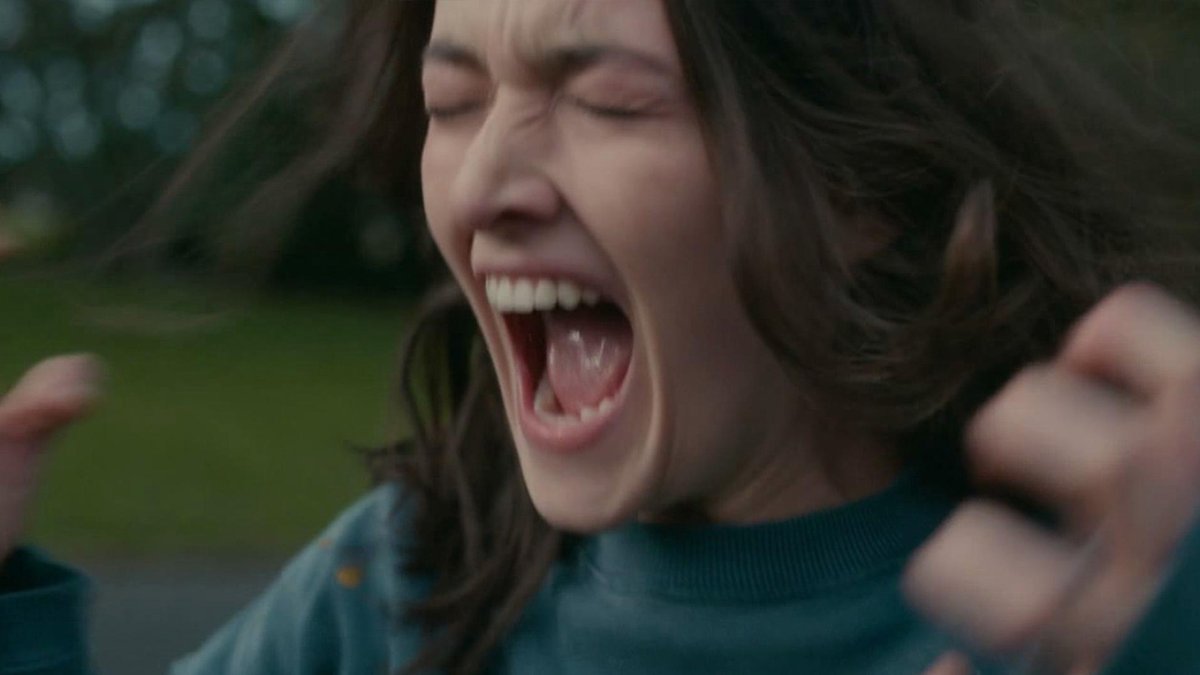 PrimeVideo's tweet photo. God bless the return of our mighty scream queen. https://t.co/S8kKb1btPU