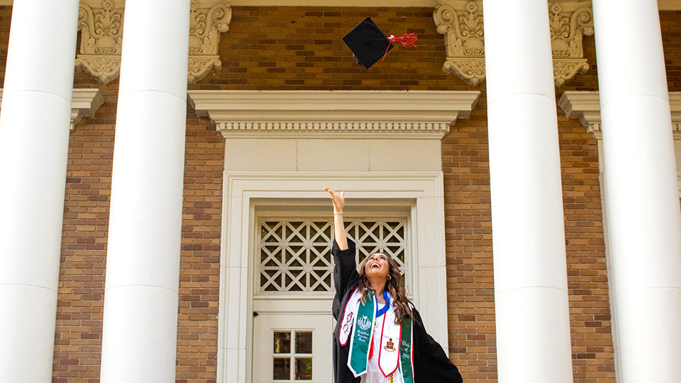 UofTampa's tweet photo. From TikTok to Capitol Hill, UT graduates leave Tampa, ready to make an impact and reflective on their time at UT.

Full story: https://t.co/3iAD2wCLF6 https://t.co/ajyCNTHVvL