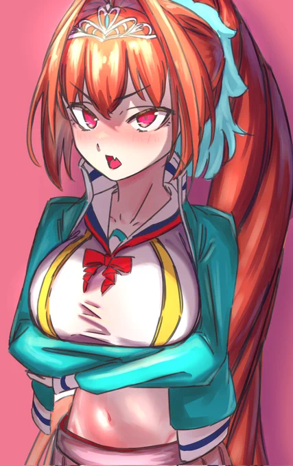 ダイスカrkgk #ウマ娘  #ダイワスカーレット  #イラスト 