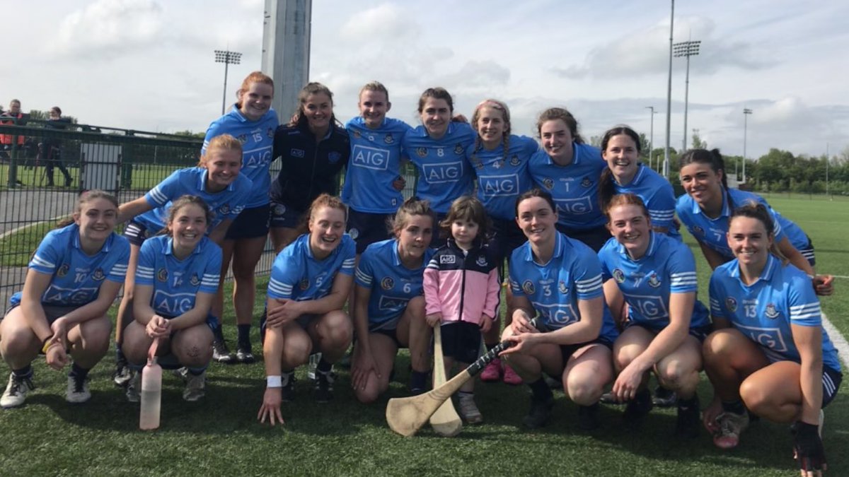 Huge champo win for <a href="/CamogieDublin/">Dublin Camogie</a> &amp; still have time to welcome two year old Julia to the panel 😂
