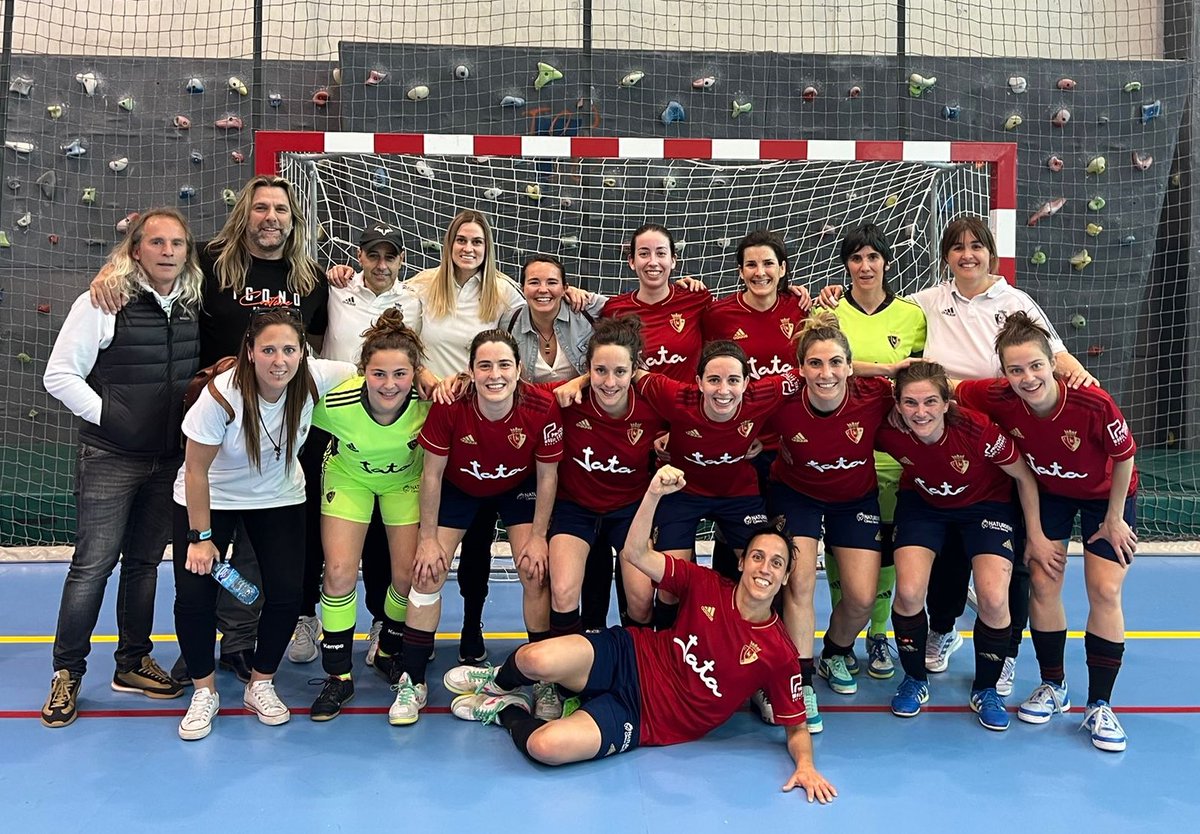 FEMENINO | 🏆 #OsasunaFutsal se ha proclamado campeón de la fase de ascenso de Navarra tras superar al <a href="/cdorvina/">Lacturale Orvina</a> en el segundo partido de la serie (6-2).

¡Enhorabuena, rojillas! 👏🏻😍