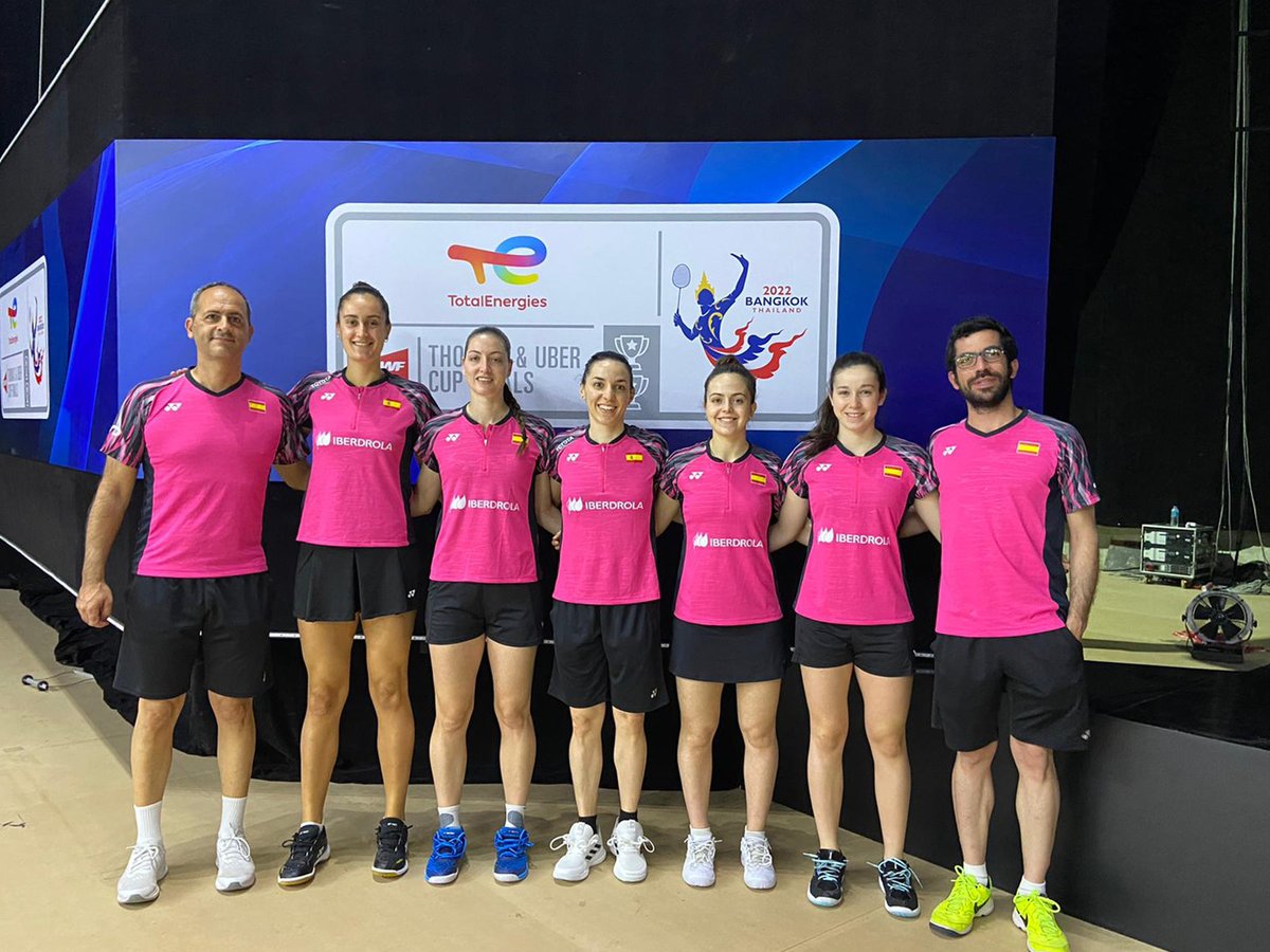 BadmintonESP's tweet photo. 🚨 Ya conocemos los cruces para el debut 🇪🇸 en la #UberCup

⏰‼ 4:00h (horario de España)

Esta madrugada... ¡dormir es de cobardes!

📋 https://t.co/CsRZcmWyT0
📰 https://t.co/L7OrkCwJky https://t.co/d4kjvG6vbj
