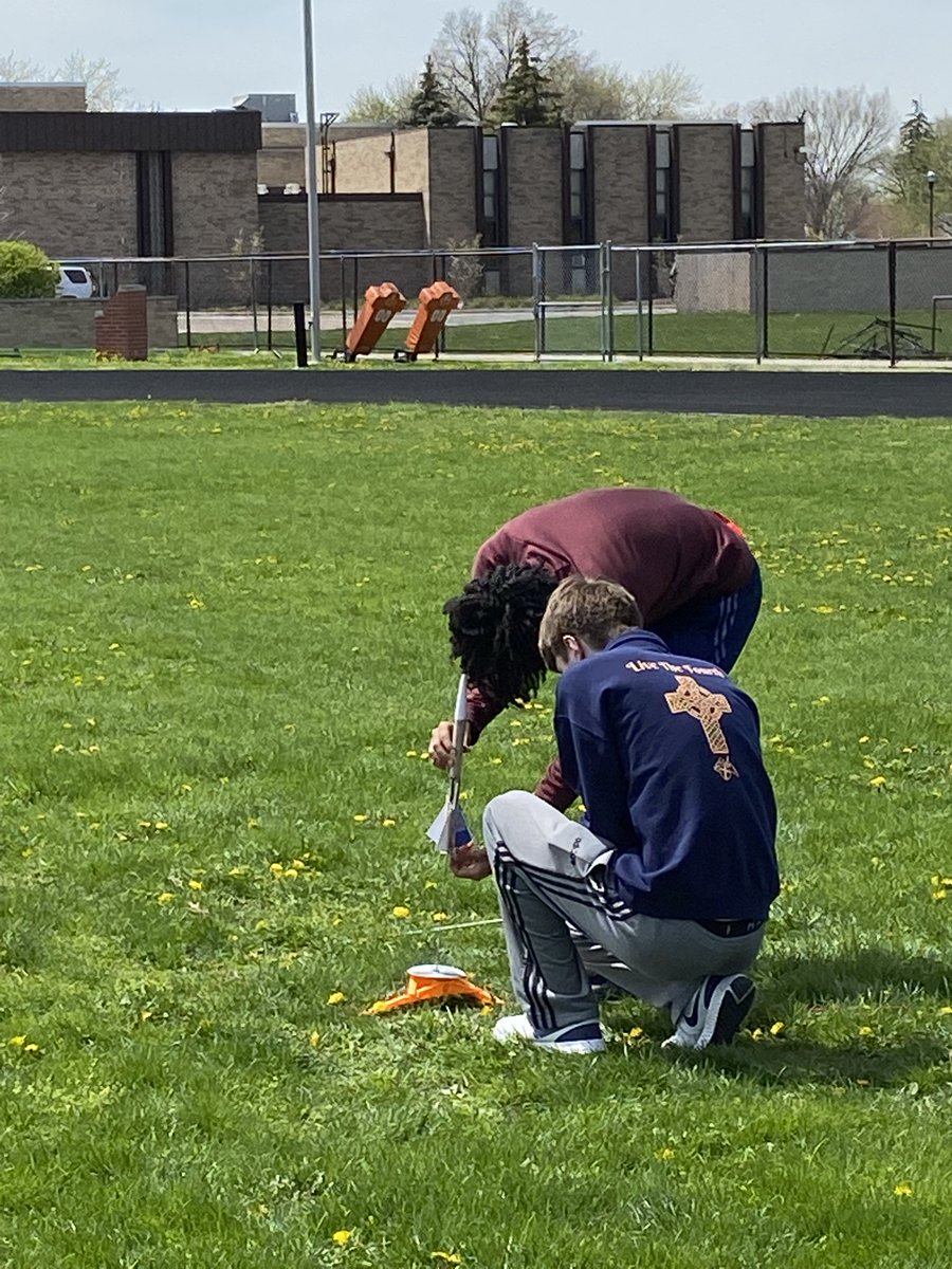 bcoughlan2's tweet photo. Dorian gets an assist from Clish in setting his rocket up just so before a satisfying launch. #PLTWAE #BeExceptional #SaderFun #BRotherhood https://t.co/jzRy4hWVtm