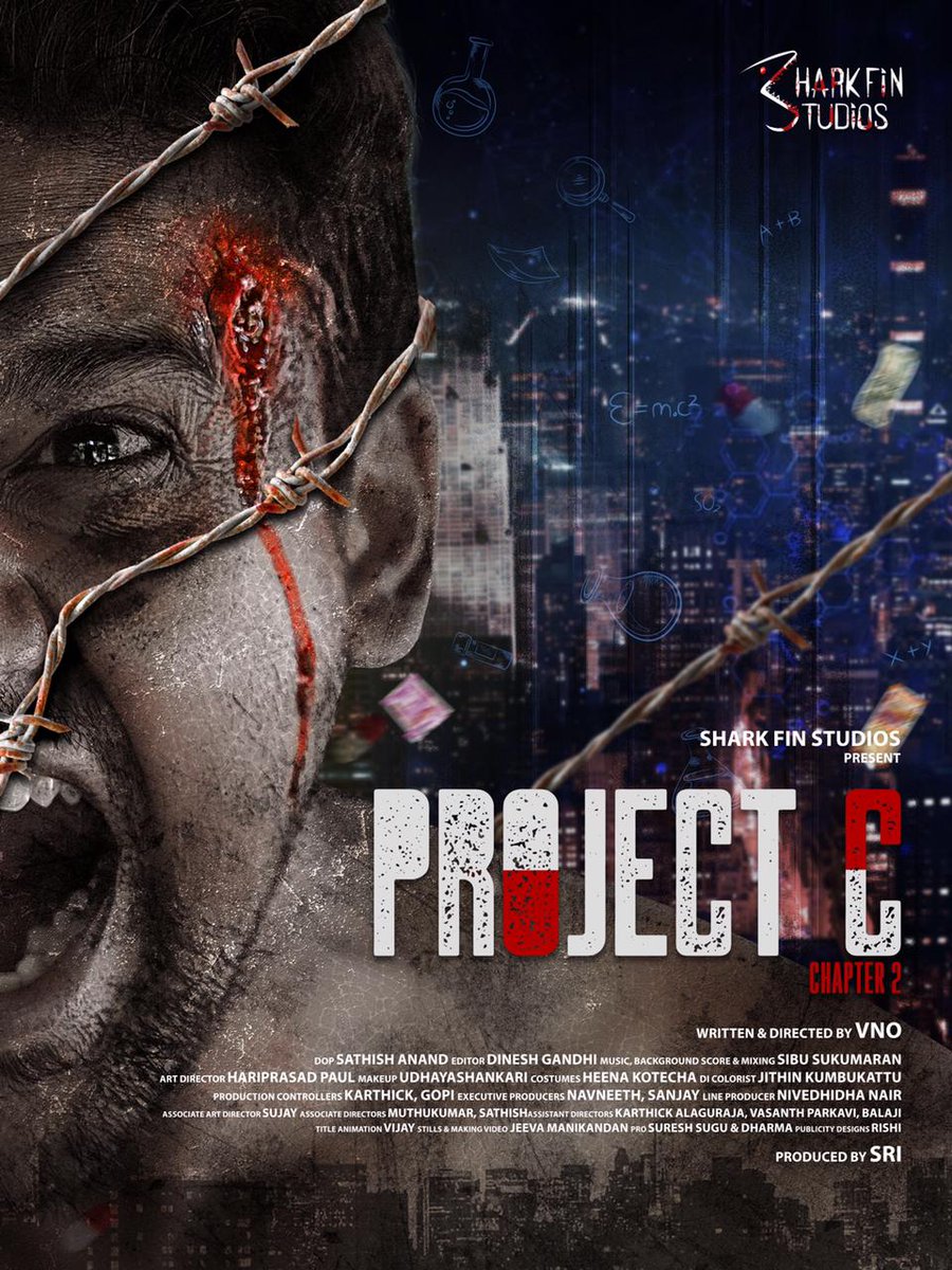 moviewingz's tweet photo. Happy to launch the first look of #ProjectC_Chaphter2, A Twisty Game filled with thrills with an unique concept.
My heartiest wishes to the entire team for a Grand Success!

@Shark_FinStudio @SRI_the_SharK
@directorVno
@SibuSukumaran @ACTOR_CHAAMS  
@sureshsugu @ProDharmadurai https://t.co/AfgM5wyGTl