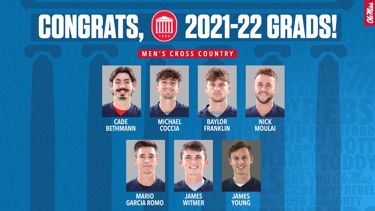 OleMissTrack's tweet photo. Congrats to all our graduates! 🥳🎓

#HottyToddy https://t.co/rc9twHsfQP