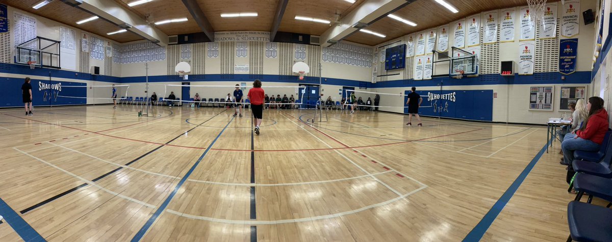 Exited to be in Shaunavon for JR Badminton Districts! @ChinookSD <a href="/swacsports/">SWAC SPORTS</a>
