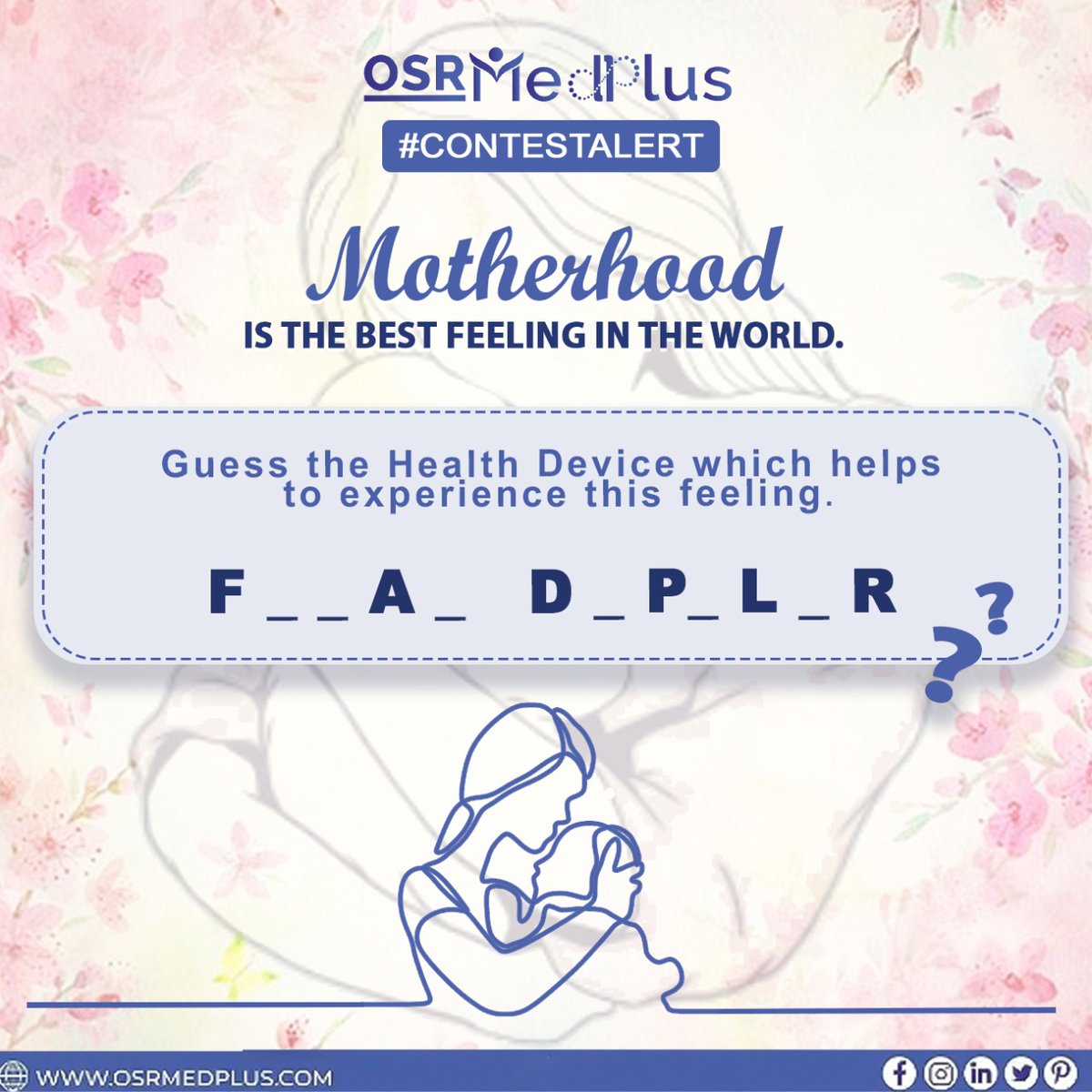 Osrmedplus's tweet photo. Mothers Day #ContestAlert. 🥳🥳💜💜
Rules:
LIKE this post
FOLLOW us on Instagram, Facebook, Pinterest &amp; Twitter
Tag 3 friends in the comment section and make sure they follow us.
Comment down answer below &amp; SHARE this post
Like our any 3 posts #osrmedplus #Mothersday2022 https://t.co/Rx4XrpoXnR