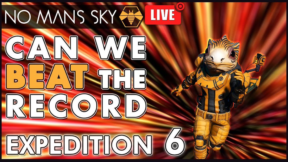 Beeblebum_GO's tweet photo. We are going live in 10 Mins:
Let us see how well we can fail in this speed run.. ๐
https://t.co/CVMInawjnc
#NoMansSky #NoMansSkyOutlaws #beeblebum #Expedition6 https://t.co/ZuCtF28mGD