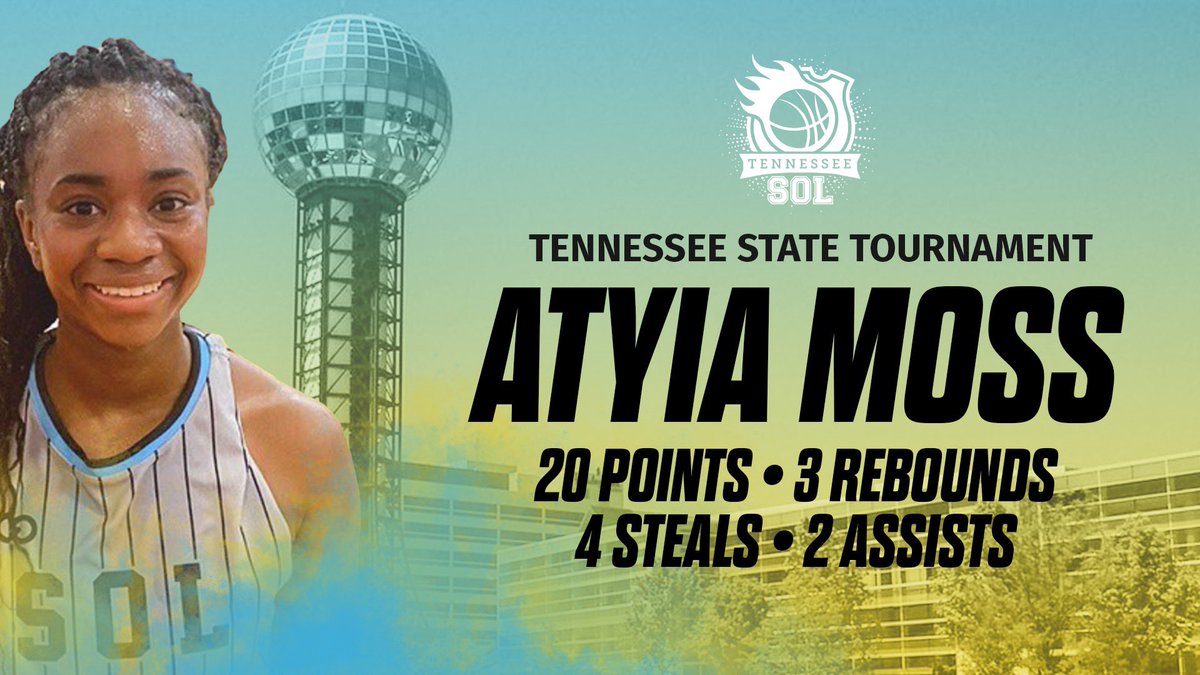 lyarbrough22's tweet photo. TN Sol 2023 Blue top performers from our 1st game at TN State Chamiponship ‼️

@MossAtyia 
20pts/3reb/2a/4stl

@harlee_veazey 
9pts/2reb/2a

@singletonnab
6pts/6reb/4stl

Brooke Blankenship
6pts/5reb https://t.co/rnb4zn0Vx9